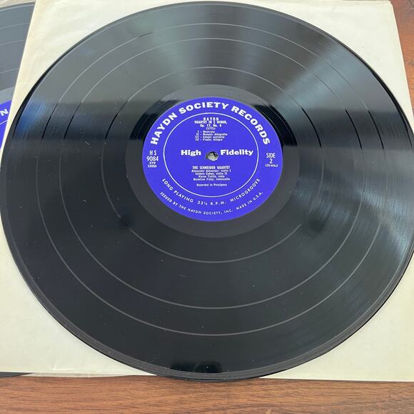 Joseph Haydn The Schneider Quartet String Quartets Opus 17 No 1-6 3xLP HS 9083-5 - Picture 9 of 13